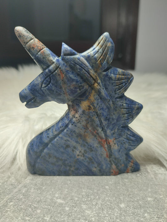 Unicornio sodalita 276 gramos