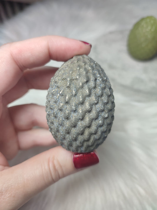 Huevos de Dragón - Pirita Jade Astrofilita