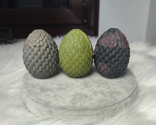 Huevos de Dragón - Pirita Jade Astrofilita