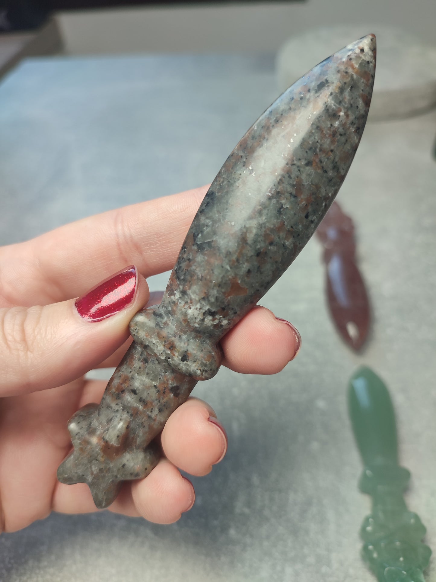 Athame - Daga ritual brujil 🔮 Diferentes materiales