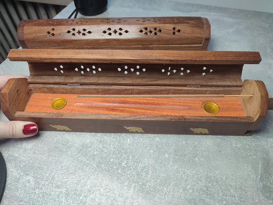 Quemador incienso elefantes - Conos y varillas