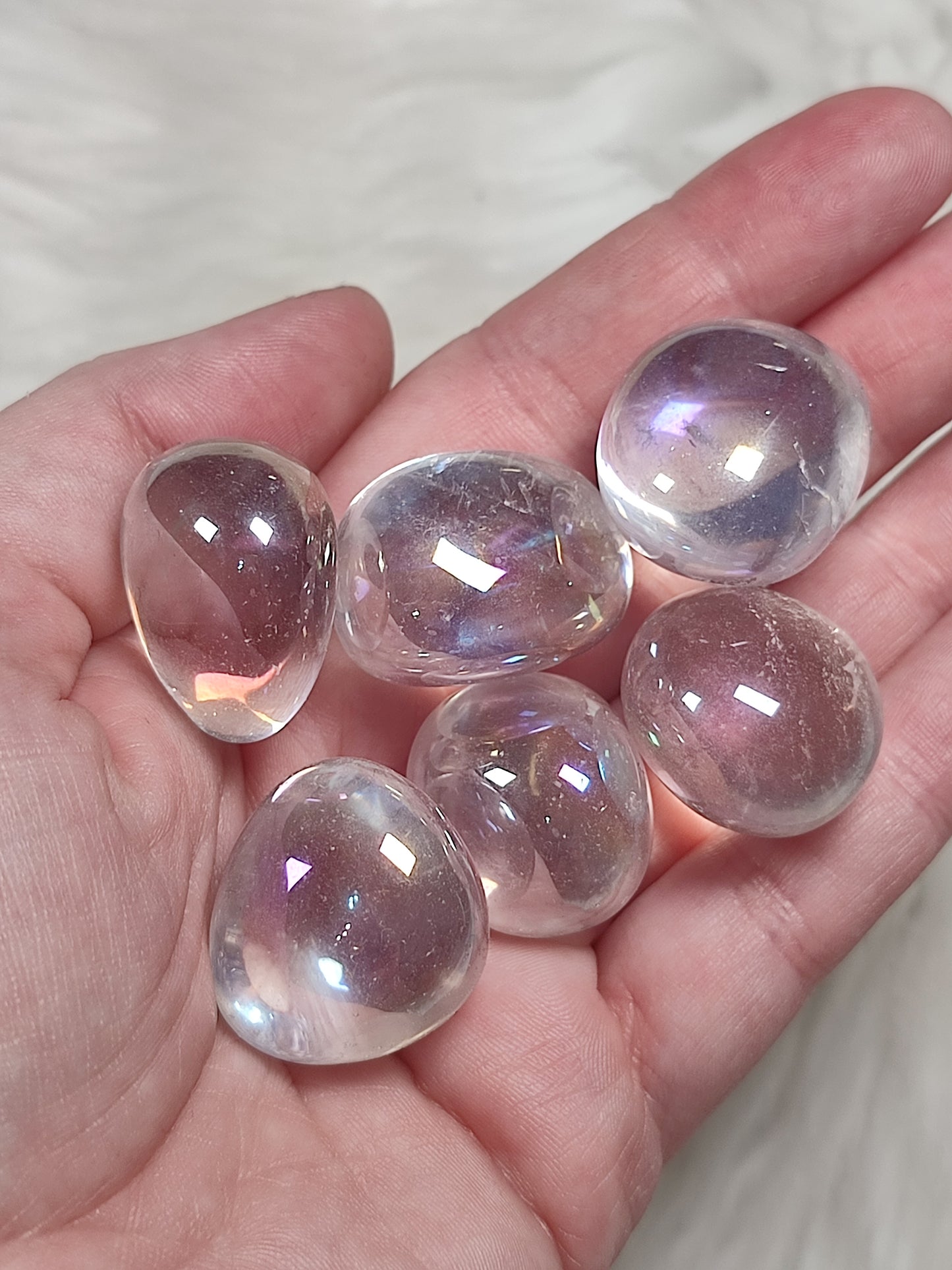 Canto rodado cuarzo aura