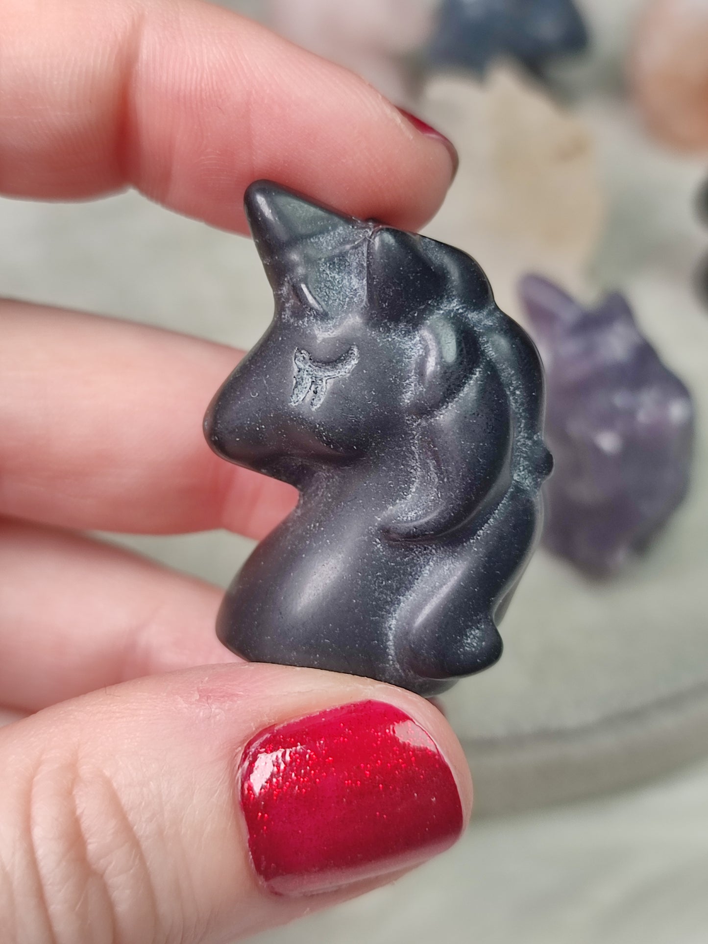 Unicornios - minerales variados