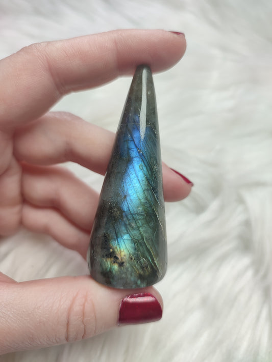 Dedal labradorita para anillos - N° 2