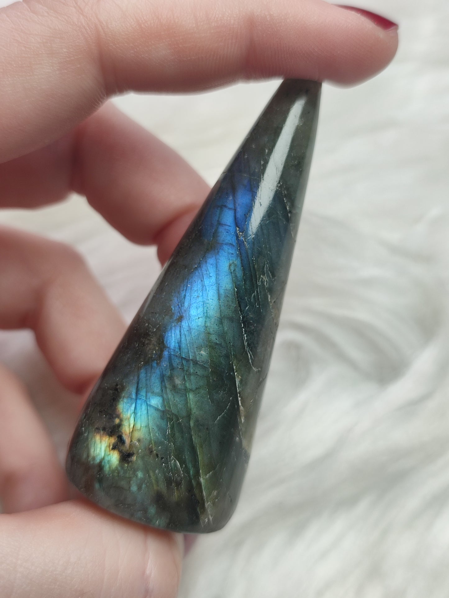 Dedal labradorita para anillos - N° 2