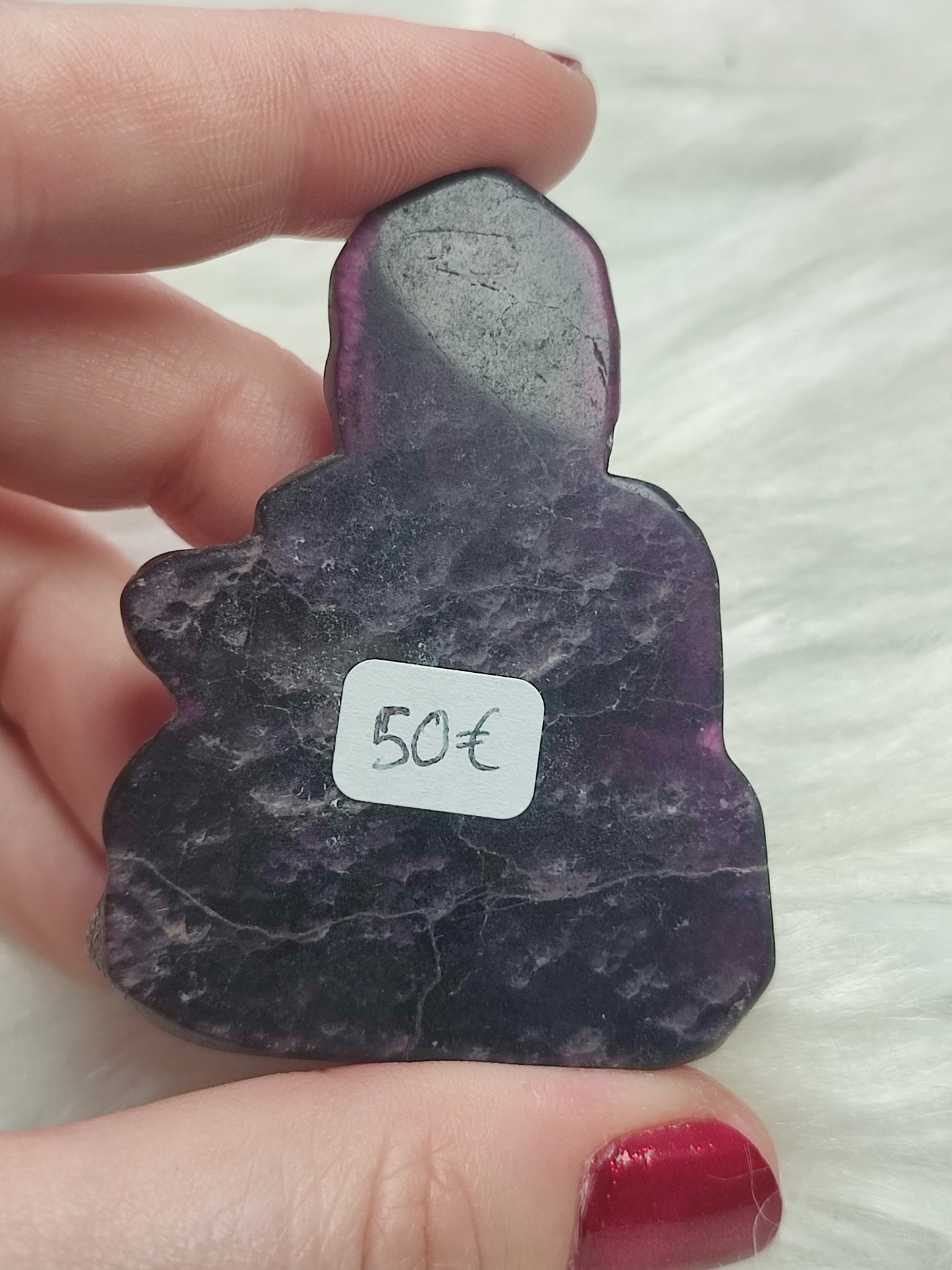 Ganesha flúorita morada