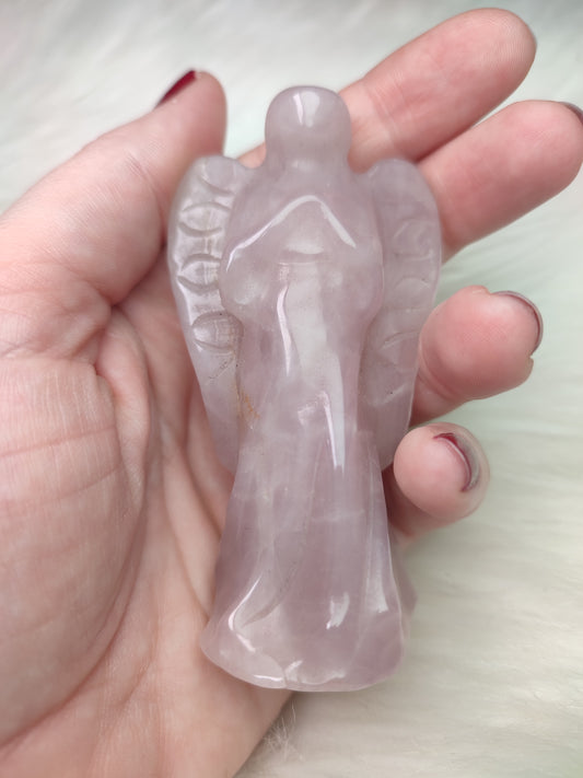 Ángel cuarzo rosa
