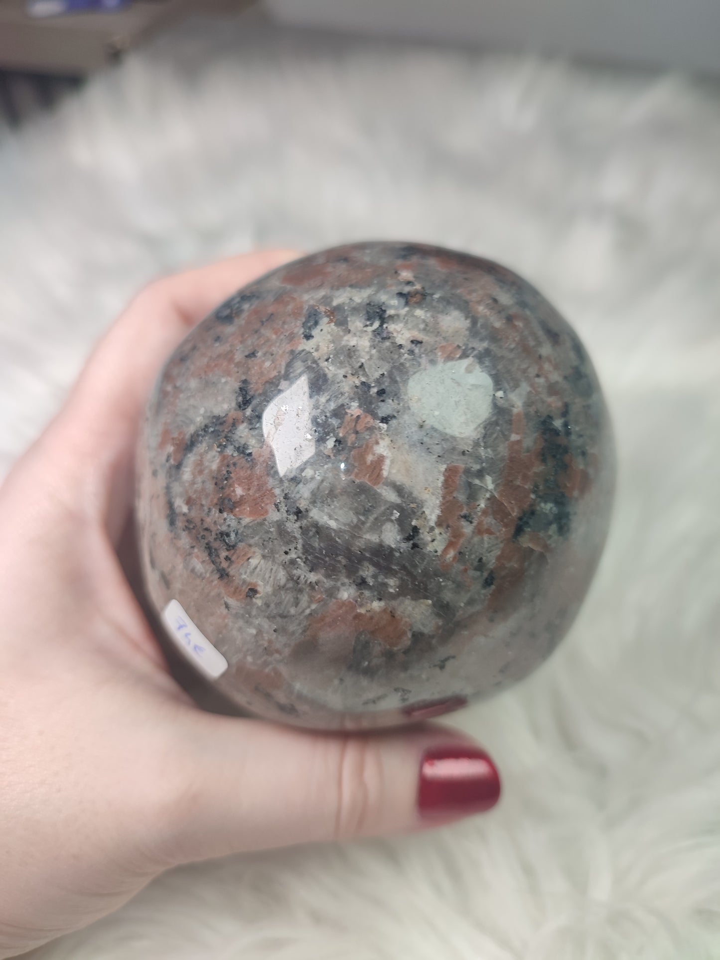 Cabeza Jack pesadilla antes de navidad tallada en yooperlita 600-700 gramos