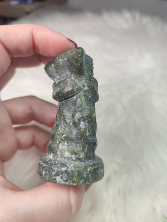 Grogu - Mini Yoda Star Wars en Jade verde