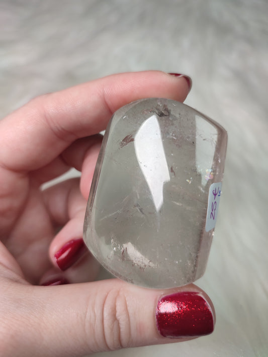 Rodado cuarzo ahumado n° 16