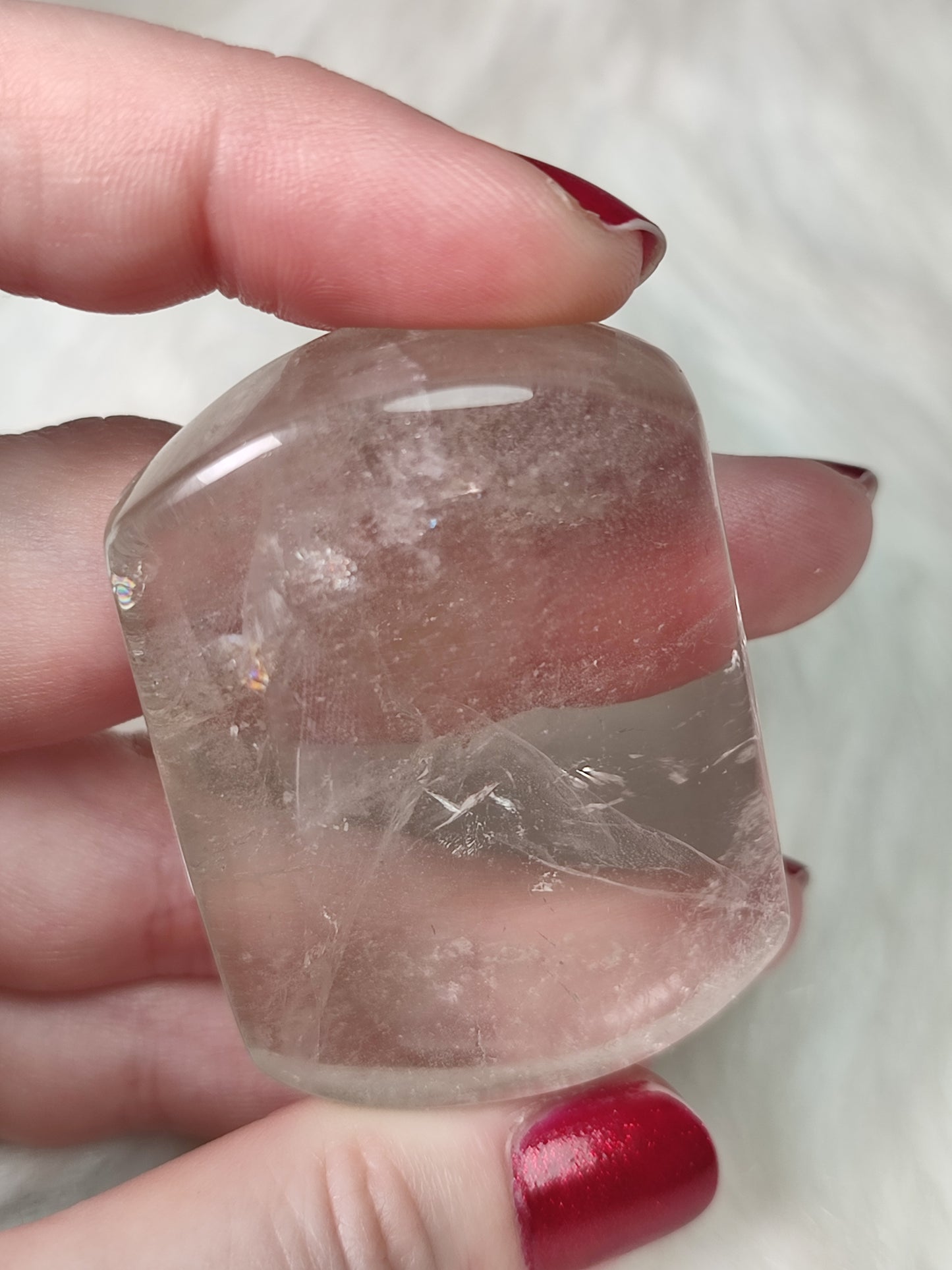 Rodado cuarzo ahumado n° 16