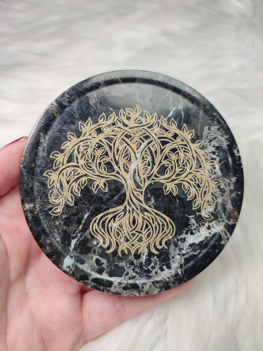 Placa marmol - Árbol de la vida