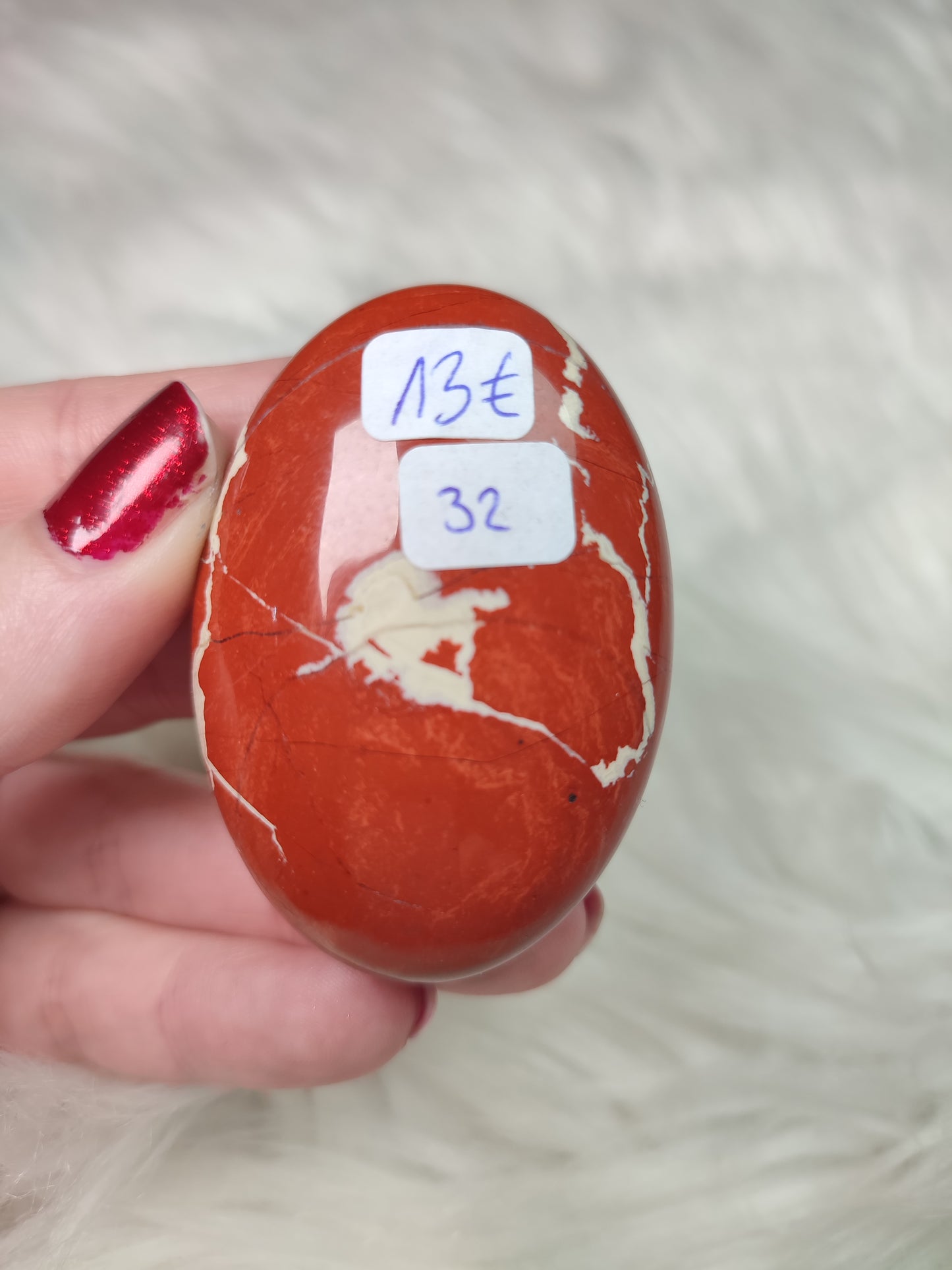 Rodado jaspe rojo - N° 32