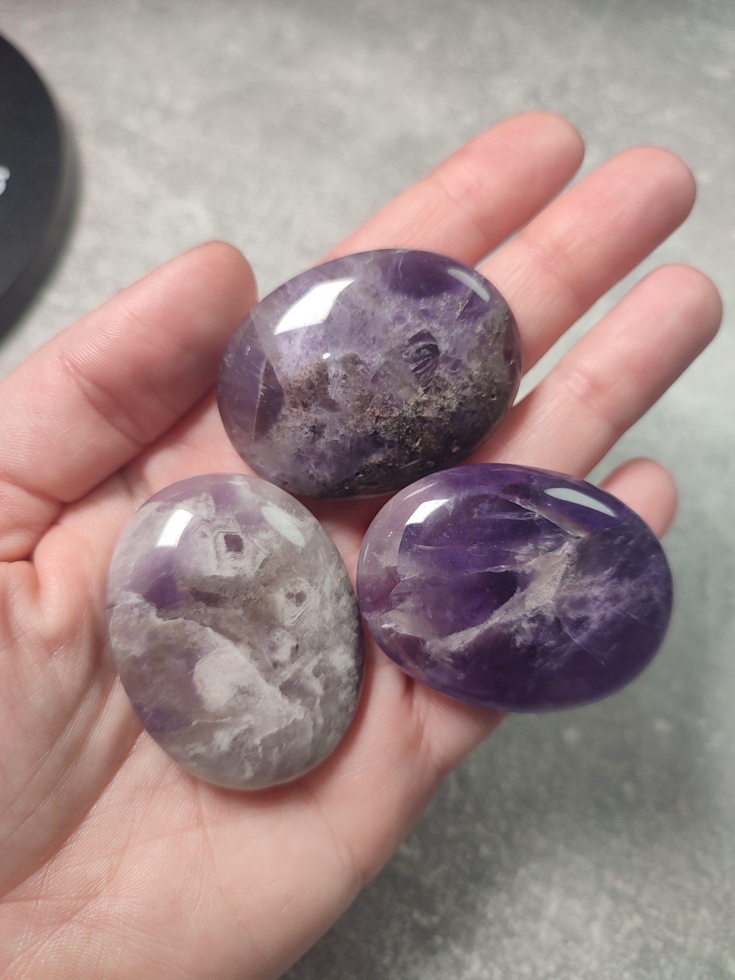 Rodado tratamiento - Diferentes minerales