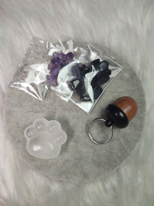 Conjunto mejor amigo cuarzo cristal 🐾