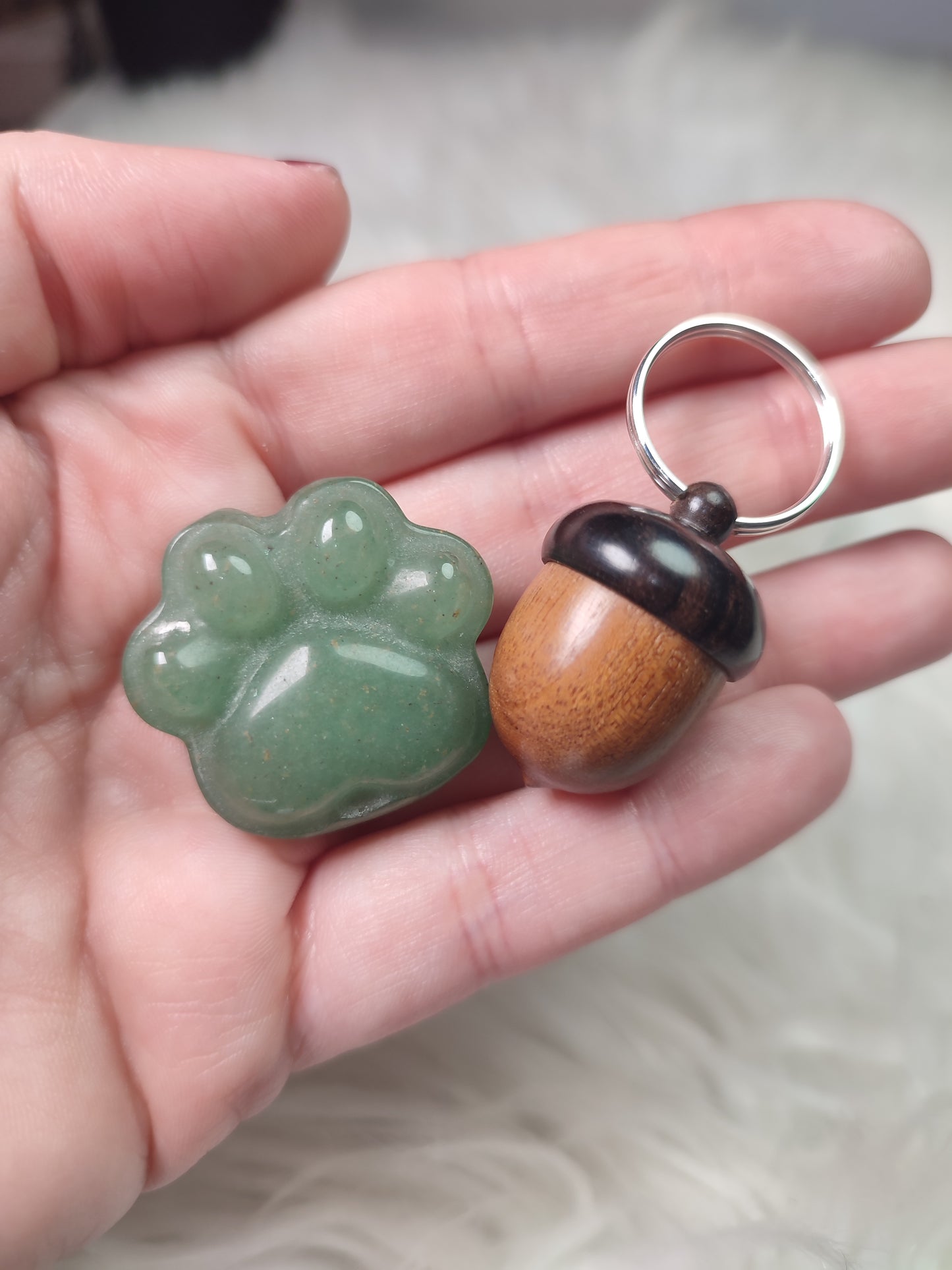 Conjunto mejor amigo aventurina verde 🐾