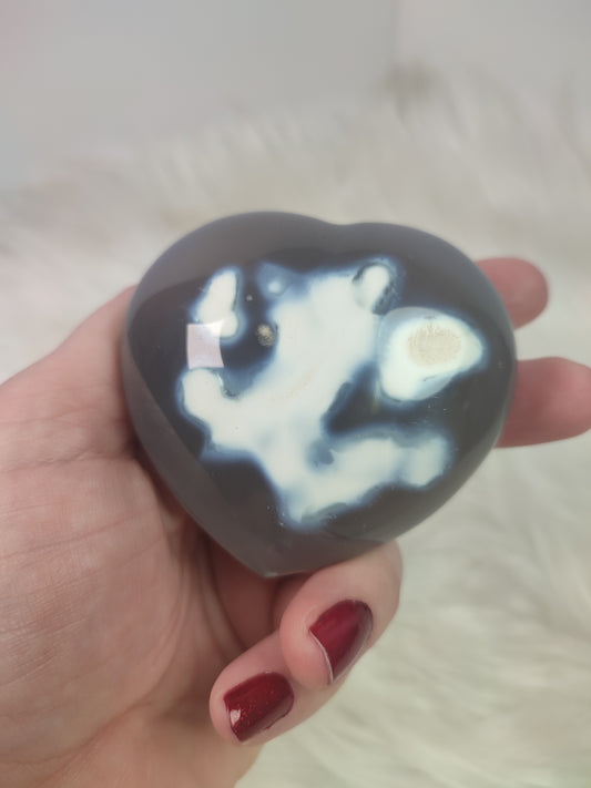 Corazón agata Orca n° 108