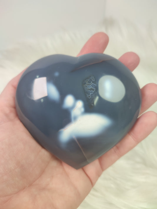 Corazón agata Orca n° 110 - Video