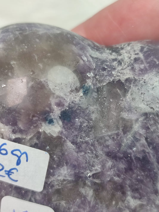 Corazón piedra unicornio 326 gramos