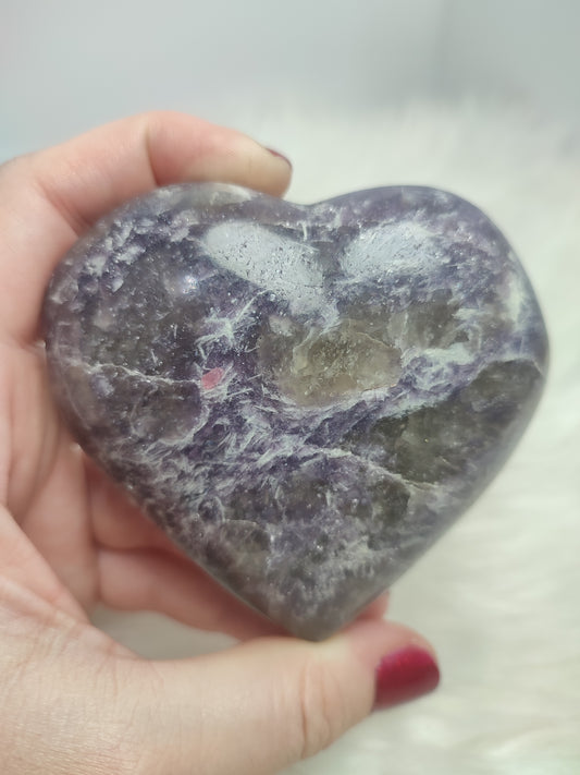 Corazón piedra unicornio 326 gramos