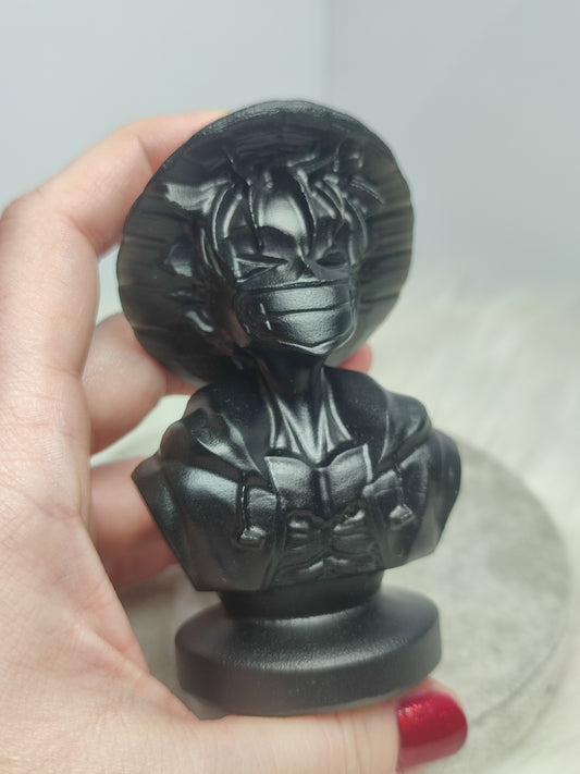 Busto obsdiana Luffy - Rey de Los Piratas One Piece