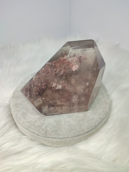 Freeform cuarzo jardín ahumado rutilo y arcoiris 🔥🔥 636 gramos - VIDEO