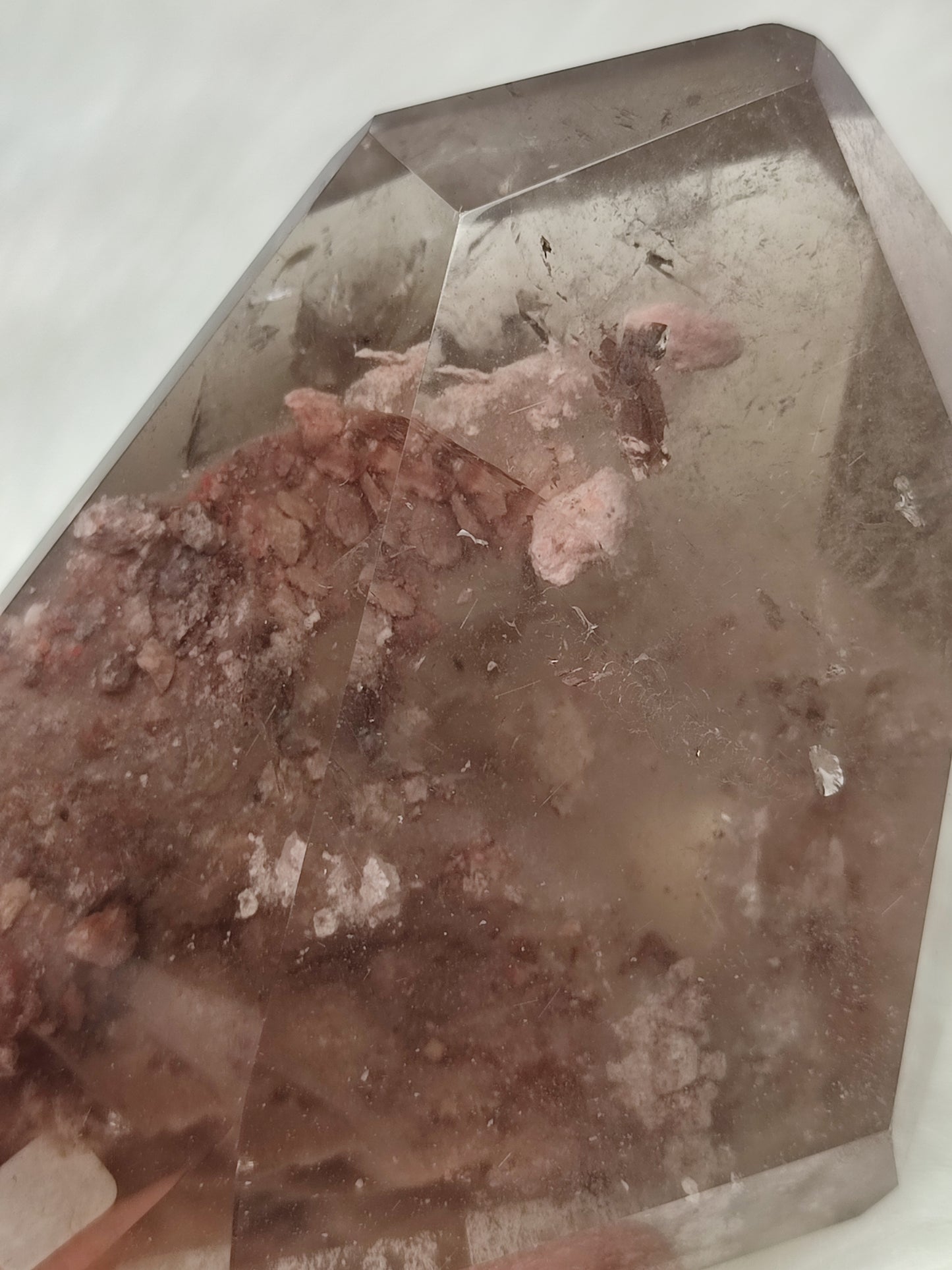Freeform cuarzo jardín ahumado rutilo y arcoiris 🔥🔥 636 gramos - VIDEO