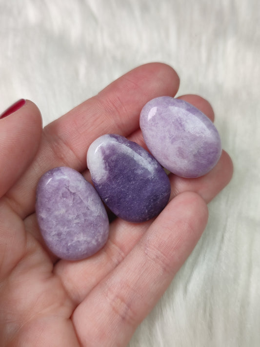 Collar lepidolita - Perita - Caramelito