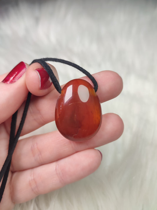 Collar ágata cornalina - Perita - Caramelito