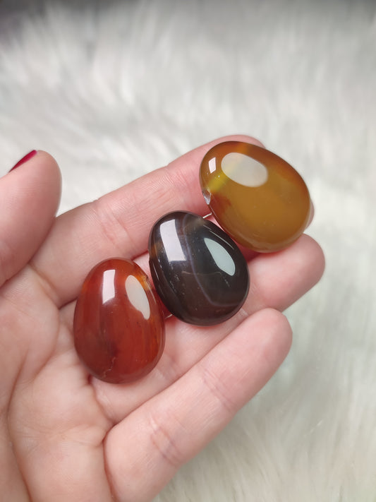 Collar ágata cornalina - Perita - Caramelito