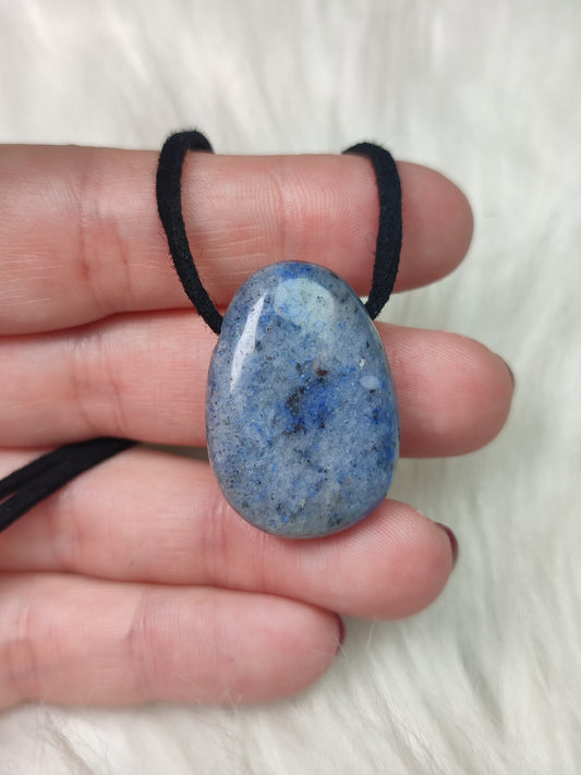 Collar aventurina azul - Perita - Caramelito