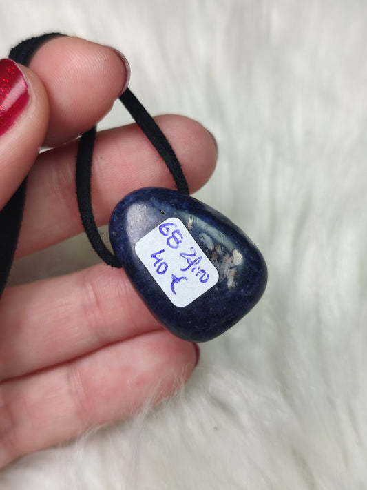 Collar zafiro 68 - Perita - Caramelito