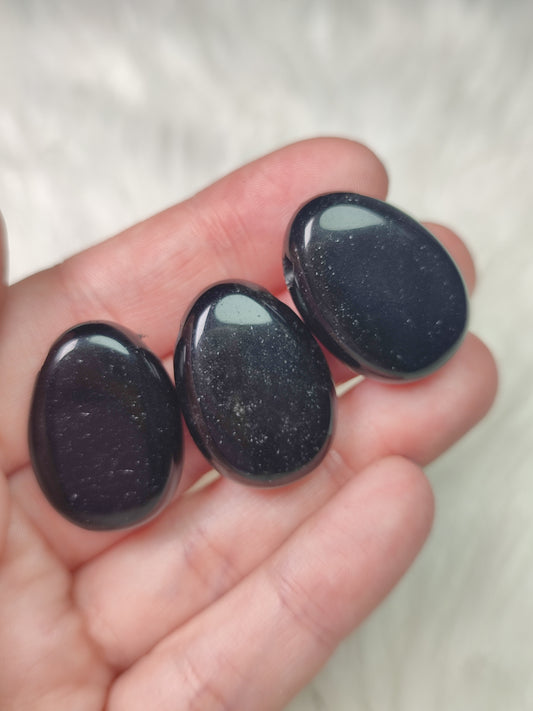 Collar Obsidiana negra - Perita - Caramelito