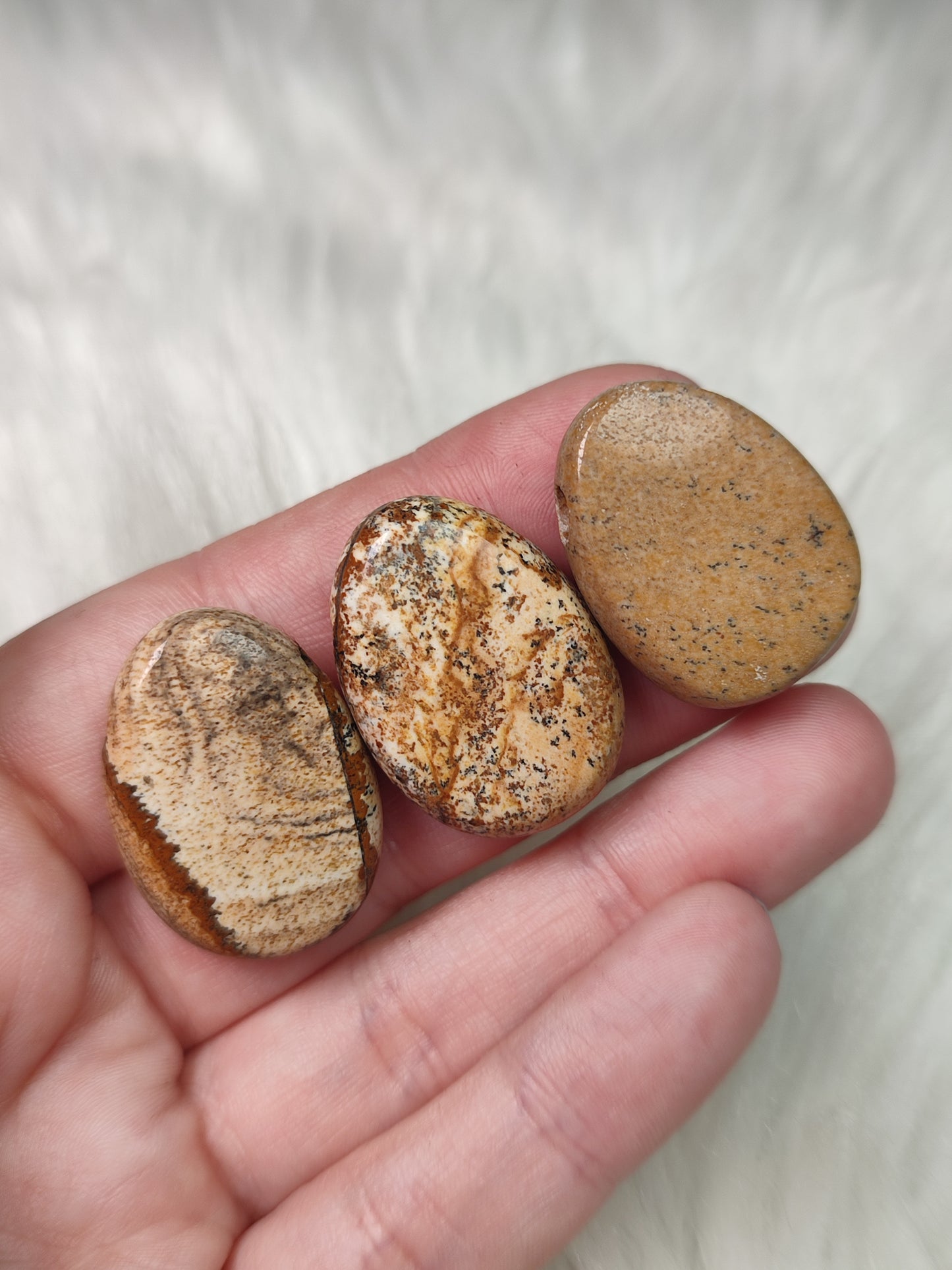 Collar jaspe paisaje - Perita - Caramelito