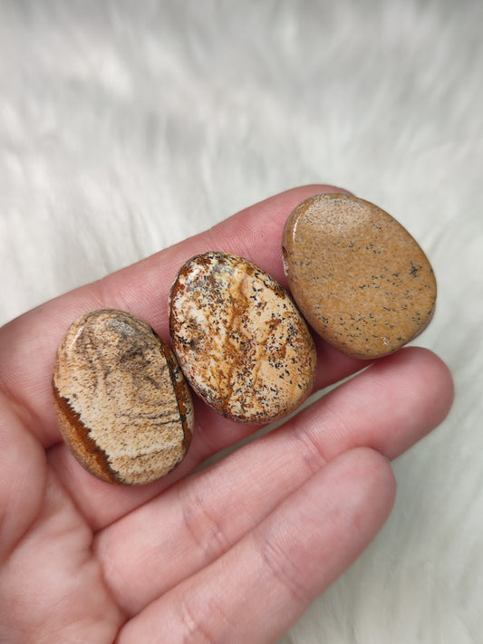 Collar jaspe paisaje - Perita - Caramelito