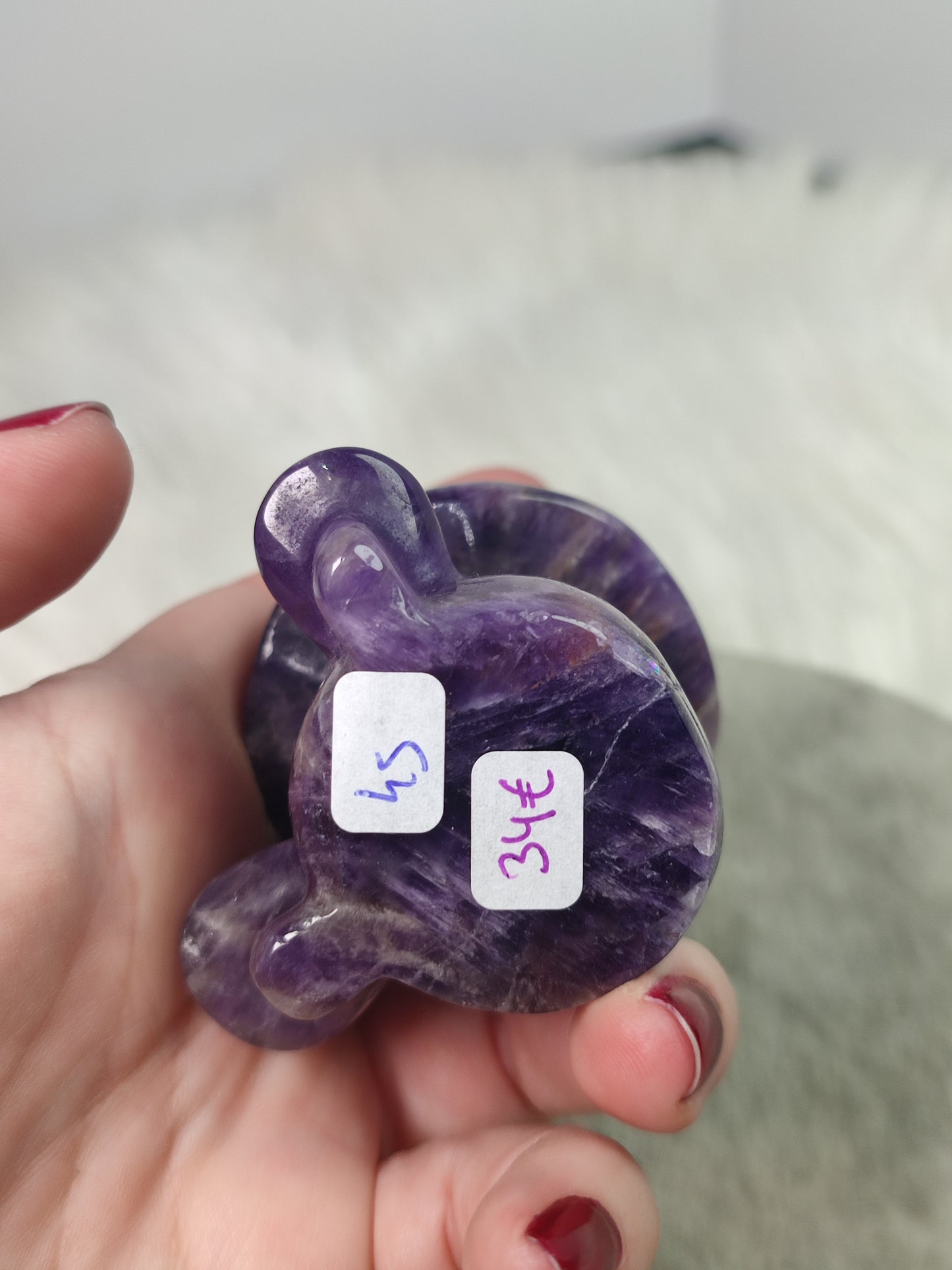 Seta amatista Chevron 200 gramos