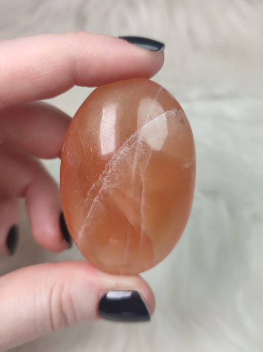 Rodado calcita miel n° 194