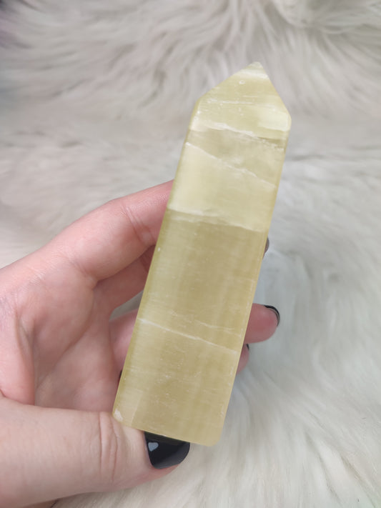 Punta calcita limón 249 gramos