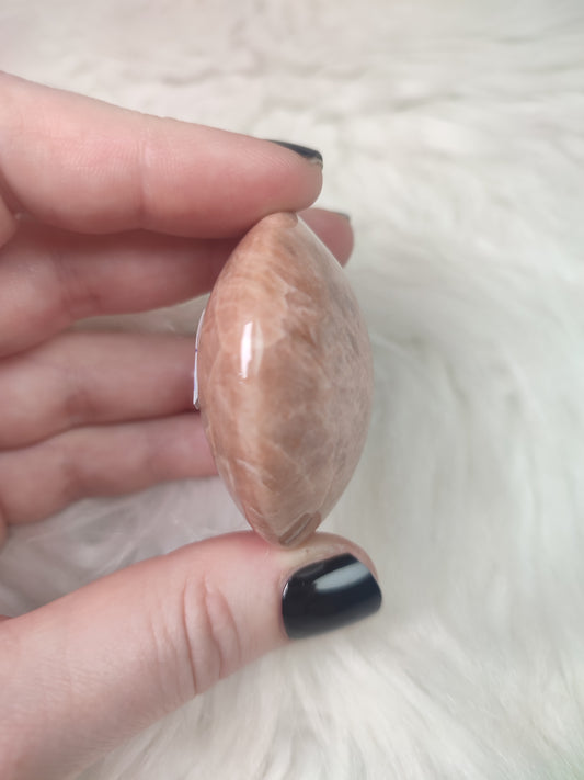 Masajeador piedra luna melocotón - N° 104