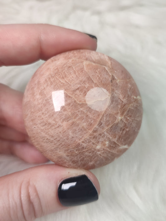 Masajeador piedra luna melocotón - N° 105