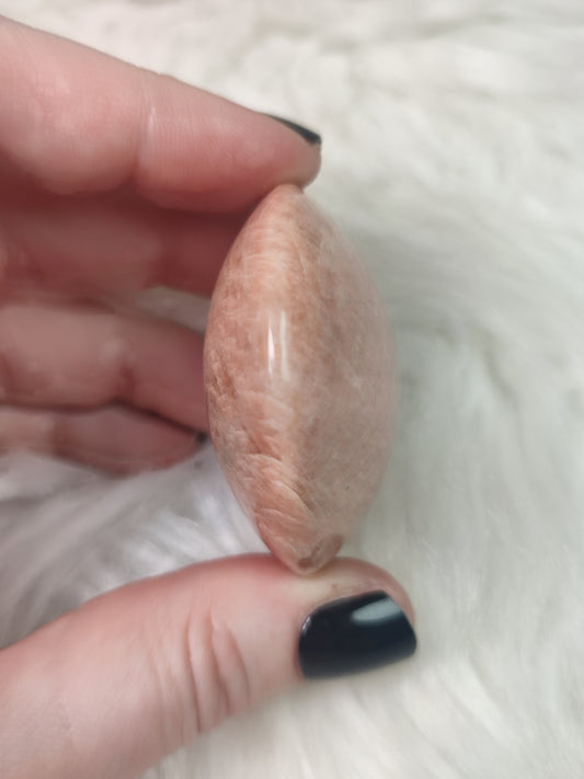 Masajeador piedra luna melocotón - N° 105