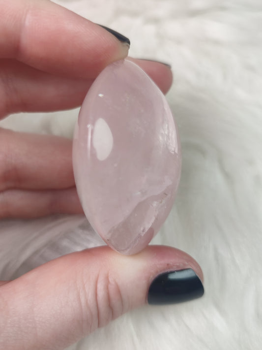 Masajeador cuarzo rosa - N° 86