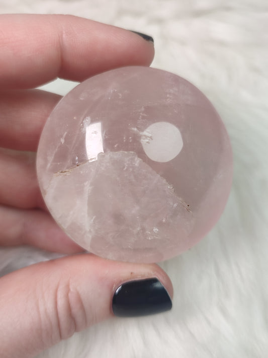 Masajeador cuarzo rosa - N° 85