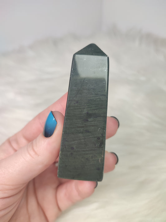 Punta jade verde 109 gramos - 299