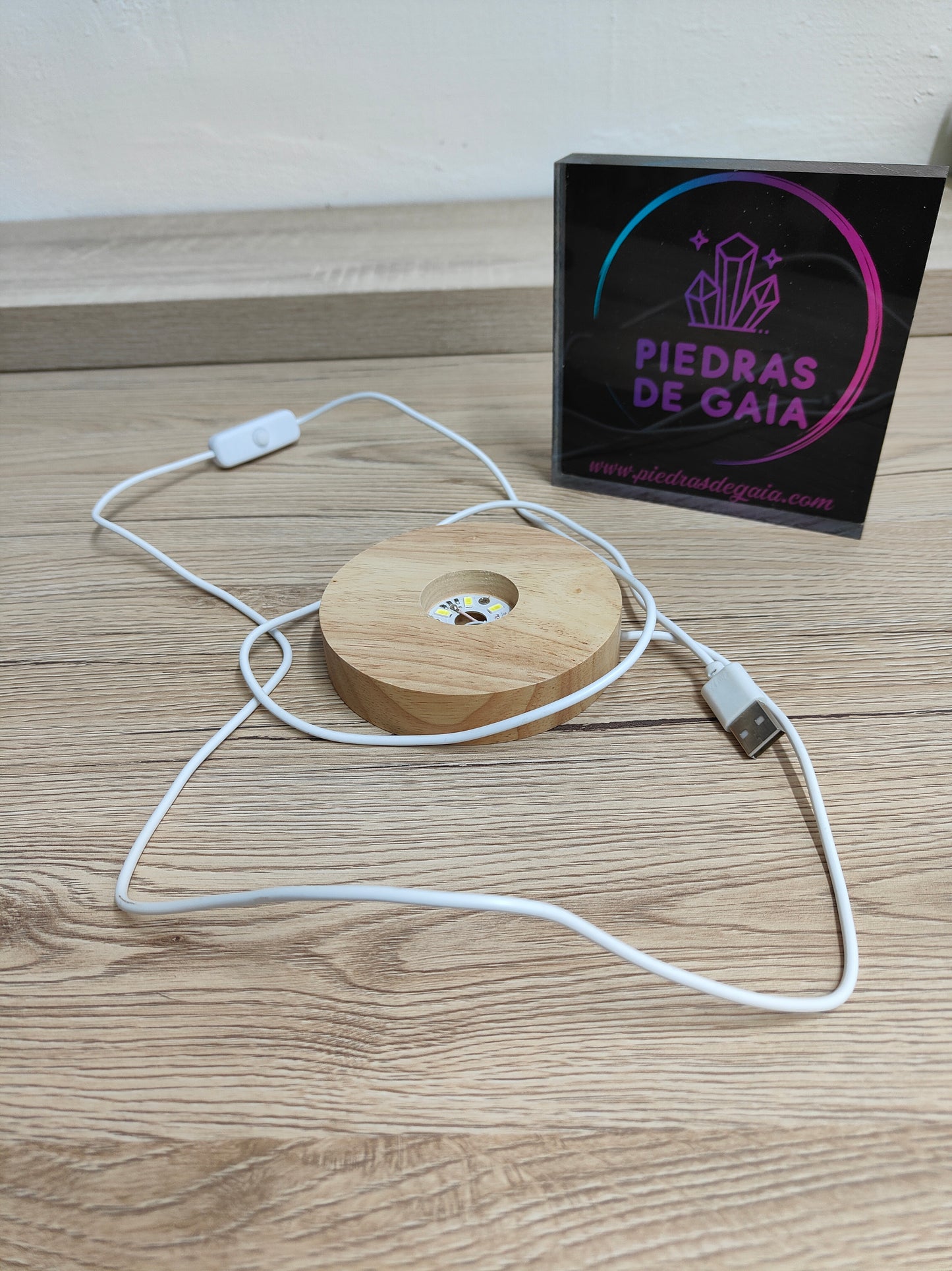 Peana Led Luz Blanca - Lámpara