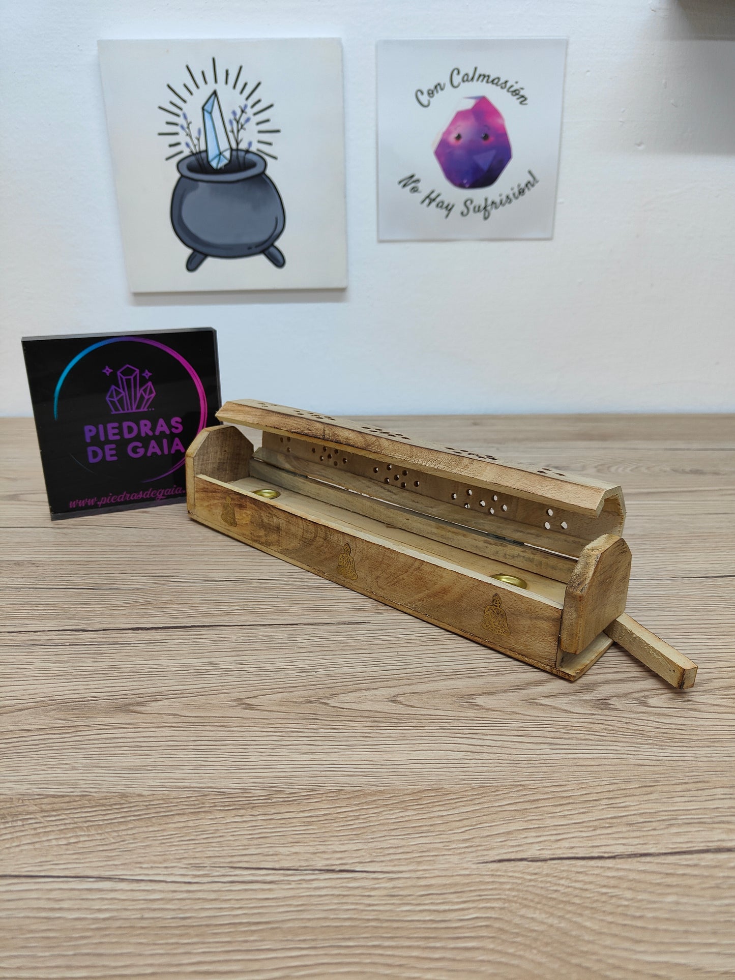 Baúl Quemador Incienso - 2 modelos buda o elefante