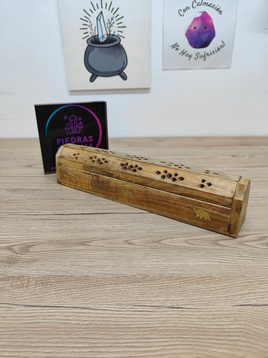 Baúl Quemador Incienso - 2 modelos buda o elefante