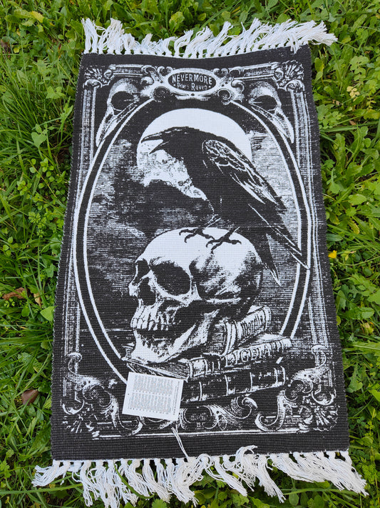 Tapete De Altar Cuervo Poe