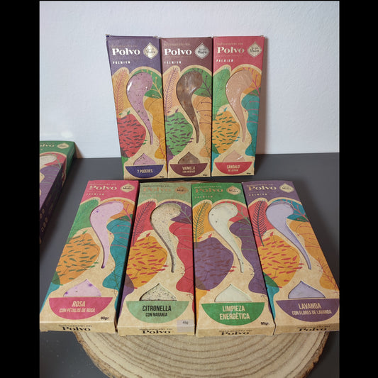 Sagrada Madre incienso en polvo - Varios aromas.