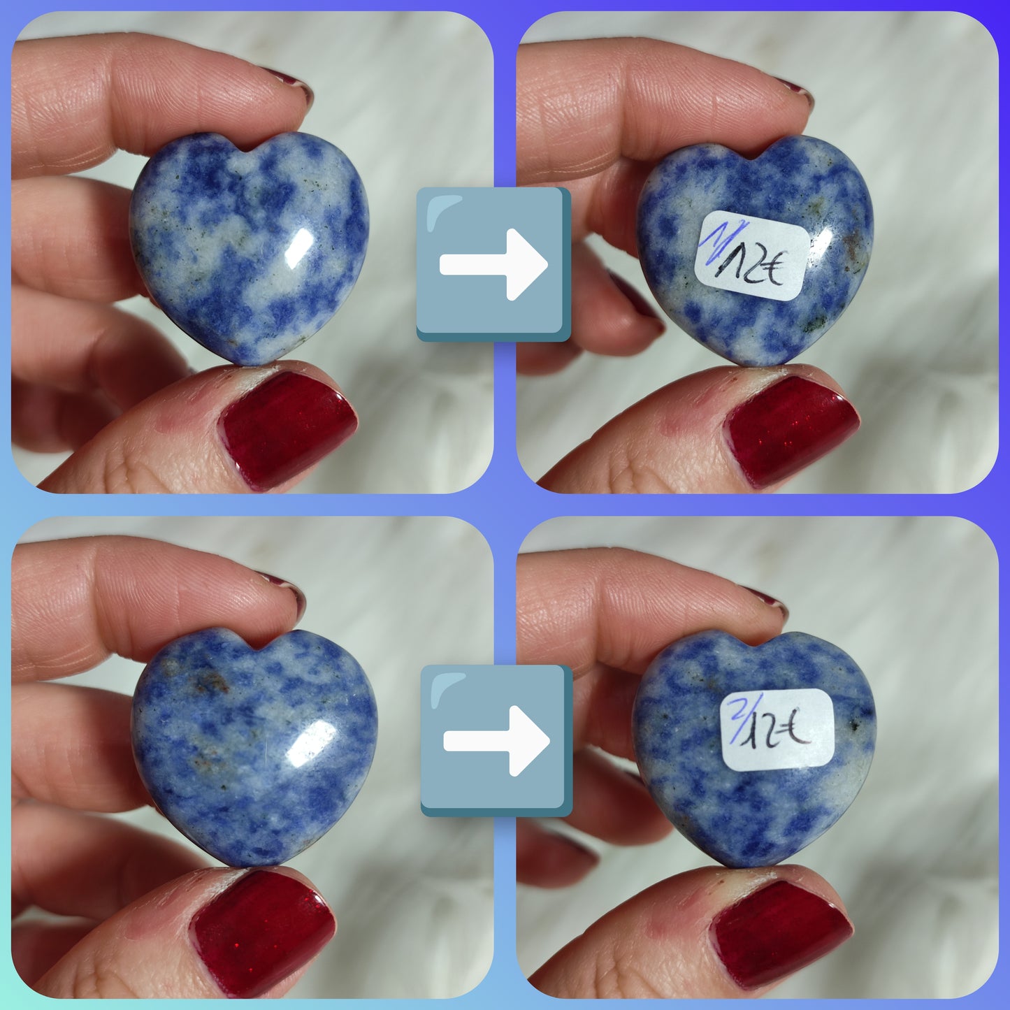 Corazon minerales varios